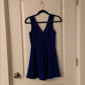 Charlotte Russe Dark Blue Romper